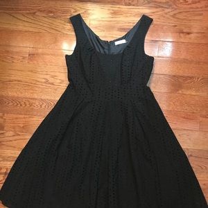 NWOT Eyelet Black Summer Dress